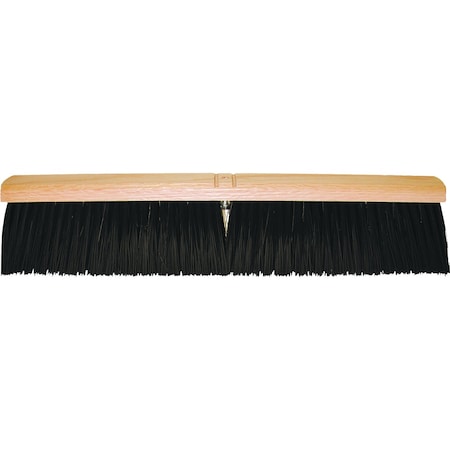 Pferd Sweep Floor Brush, Med, Ylw Synth Fill, 24 89278